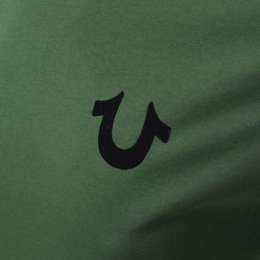 Alternative Image for ProductTrue Religion Logo T Shirt Green3